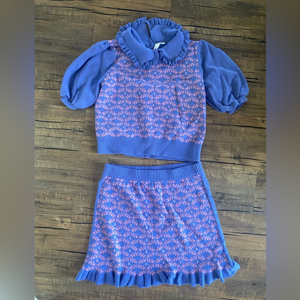 Janie and Jack Knit Sweater set